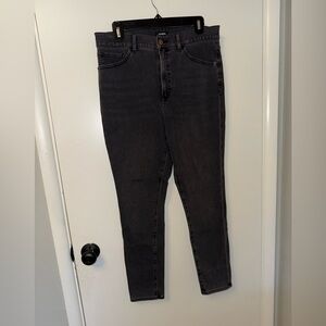 Express skinny high rise jeans